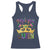 Mardi Gras Queen Carnival New Orleans Racerback Tank Top