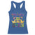 Mardi Gras Queen Carnival New Orleans Racerback Tank Top