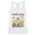 Mardi Gras Queen Carnival New Orleans Racerback Tank Top