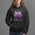 Mardi Gras Hoodie Little Miss Unicorn Cute Girl Women - Wonder Print Shop