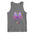 Mardi Gras Tank Top Little Miss Unicorn Cute Girl Women