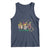 Mardi Gras Tank Top Jester Gnomes Nurse RN ICU NICU ER Scrub