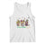 Mardi Gras Tank Top Jester Gnomes Nurse RN ICU NICU ER Scrub