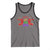 Mardi Gras Tank Top Lets Get Cray Cray Dabbing Crawfish