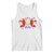 Mardi Gras Tank Top Lets Get Cray Cray Dabbing Crawfish