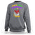 Mardi Gras Sweatshirt Who's Your Crawdaddy Funny Crawfish Jester Beads - Wonder Print Shop