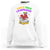 Mardi Gras Sweatshirt Who's Your Crawdaddy Funny Crawfish Jester Beads - Wonder Print Shop