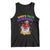 Mardi Gras Tank Top Who's Your Crawdaddy Funny Crawfish Jester Beads