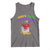 Mardi Gras Tank Top Who's Your Crawdaddy Funny Crawfish Jester Beads