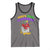 Mardi Gras Tank Top Who's Your Crawdaddy Funny Crawfish Jester Beads