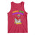 Mardi Gras Tank Top Who's Your Crawdaddy Funny Crawfish Jester Beads