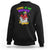 Mardi Gras Sweatshirt Come At Me Breaux Funny Crawfish Beads - Wonder Print Shop