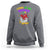 Mardi Gras Sweatshirt Come At Me Breaux Funny Crawfish Beads - Wonder Print Shop