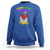 Mardi Gras Sweatshirt Come At Me Breaux Funny Crawfish Beads - Wonder Print Shop