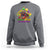 Mardi Gras Sweatshirt Who's Your Crawdaddy Funny Crawfish Jester Beads - Wonder Print Shop