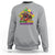 Mardi Gras Sweatshirt Who's Your Crawdaddy Funny Crawfish Jester Beads - Wonder Print Shop