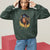 Ph.D. Graduation Sweatshirt Ph.Dope Black Afro Woman Doctorate Student Graduate - Wonder Print Shop