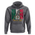 Mexican Boxing Style Mexico Flag Hoodie - Wonder Print Shop