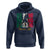 Mexican Boxing Style Mexico Flag Hoodie - Wonder Print Shop