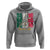 Mexican Boxing Style Mexico Flag Hoodie - Wonder Print Shop