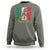 Mexican Boxing Style Mexico Flag Sweatshirt - Wonder Print Shop