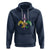 Mardi Gras Alligator Crocodiles Funny Fleur De Lis Hoodie - Wonder Print Shop