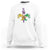 Mardi Gras Alligator Crocodiles Funny Fleur De Lis Sweatshirt - Wonder Print Shop