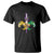 Mardi Gras Alligator Crocodiles Funny Fleur De Lis T Shirt - Wonder Print Shop