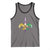 Mardi Gras Alligator Crocodiles Funny Fleur De Lis Tank Top