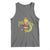 Mardi Gras Alligator Crocodiles Fleur De Lis Tank Top