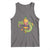 Mardi Gras Alligator Crocodiles Fleur De Lis Tank Top