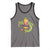 Mardi Gras Alligator Crocodiles Fleur De Lis Tank Top