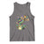 Bead Dinosaur Funny Mardi Grawr Gras Tank Top