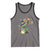 Bead Dinosaur Funny Mardi Grawr Gras Tank Top