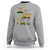 Mardi Gras Sweatshirt Jester Construction Vehicle Truck Fat Tuesday New Orleans - Wonder Print Shop