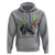 Mardi Gras Monster Truck Beads Flag Hoodie - Wonder Print Shop