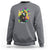 Mardi Gras Funny Tuxedo Cat Meme Beads Sweatshirt - Wonder Print Shop