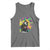 Mardi Gras Funny Tuxedo Cat Meme Beads Tank Top