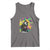 Mardi Gras Funny Tuxedo Cat Meme Beads Tank Top