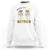 Mardi Gras Sweatshirt Show Me Your Kitties Cute Cat Masked Jester Hat Bead - Wonder Print Shop