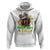 Mardi Gras Y'all Dachshund Dog With Beads Colorful Hoodie - Wonder Print Shop