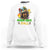 Mardi Gras Y'all Dachshund Dog With Beads Colorful Sweatshirt - Wonder Print Shop