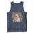 Mardi Gras Tank Top Fench Bulldog Cute Fat Tuesday Frenchie Pet Dog