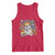 Mardi Gras Tank Top Fench Bulldog Cute Fat Tuesday Frenchie Pet Dog