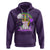 Mardi Gras Cute Unicorn Beads Rainbow Fleur De Lis Hoodie - Wonder Print Shop