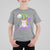 Mardi Gras Cute Unicorn Beads Rainbow Fleur De Lis T Shirt For Kid - Wonder Print Shop