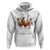 Mardi Gras Funny Farmer Jester Chicken Beads Hoodie - Wonder Print Shop