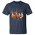 Mardi Gras Funny Farmer Jester Chicken Beads T Shirt - Wonder Print Shop