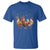 Mardi Gras Funny Farmer Jester Chicken Beads T Shirt - Wonder Print Shop