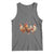 Mardi Gras Funny Farmer Jester Chicken Beads Tank Top